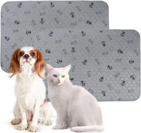 2 Pack 36x41 Washable Dog Pee Pads with Puppy Blanket,Puppy Pads,Dog Pad Washable Waterproof, Potty Buddy Reusable Potty Pads for Dogs,Super Absorbent Reusable Pet Training Pads