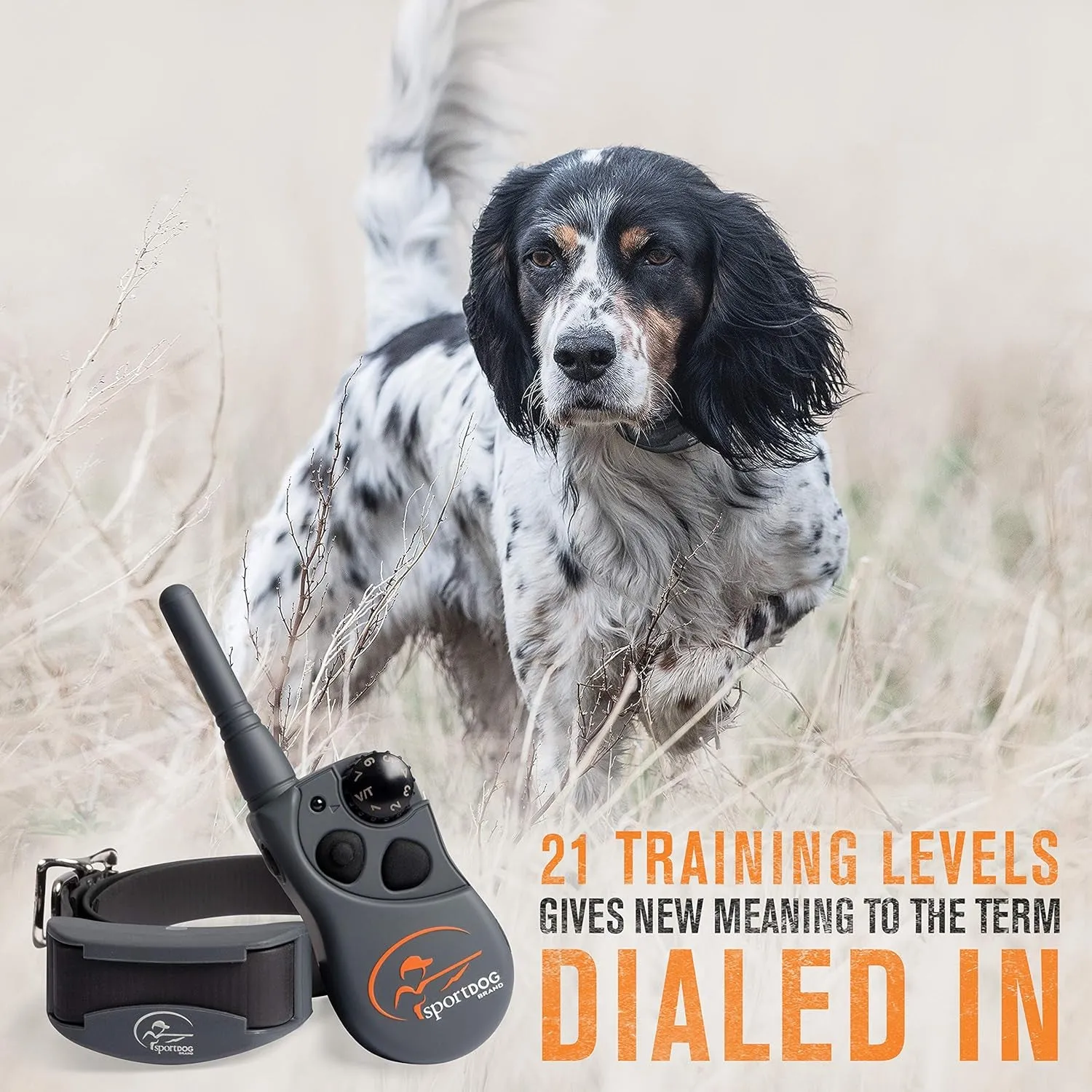 Brand Fieldtrainer 425X Remote Training Collar, E Collar for Dogs - Waterproof Dog Trainer, Submersible up to 25 Feet, Rechargeable Dog Training Collar with Remote Shock, Vibrate, and Tone