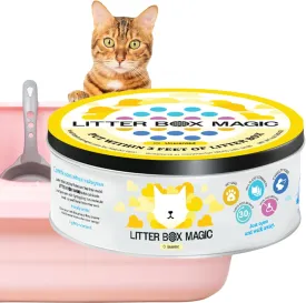 Cat Litter Deodorizer Jar (Fragrance Free, 16 Oz, Pack of 1) - Unscented Cat Litter Odor Control Gel - Cat Litter Box Pet Air Freshener - Litter Odor Eliminator to Freshen Air
