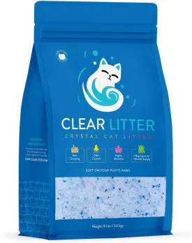 Cat Litter  Premium Lightweight, Non-Clumping, Dust-Free Crystals for Fresh Odor Control, ScoopFree & Easy to Clean, Pretty Kitty Litter for Multi-Cat Homes, Long-Lasting Performance