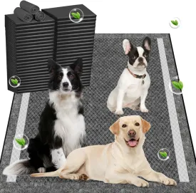 Charcoal Pee Pads for Dogs, 30"x36", Extra Large Puppy Pads XL, Odor Control Dog Pee Pads, Activated Carbon Jumbo Disposable Training Pad, Anti-Slip Potty Pads, Doggy Pads 30 Counts