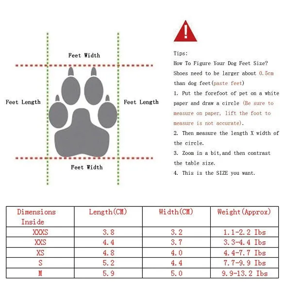 Custom Personalize Design Your Puppy Dog Shoes Booties Boots (pet Clothing)