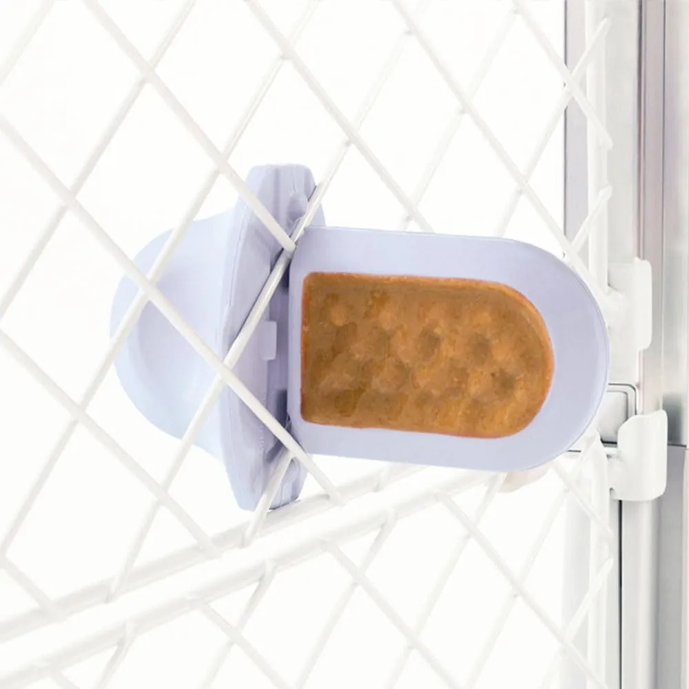Diggs Groov Crate Training Aid for Puppies - Dog Crate Licking Toy and Puppy Training Aid - Safe, Calming Dog Enrichment Kennel Toy (Lilac)