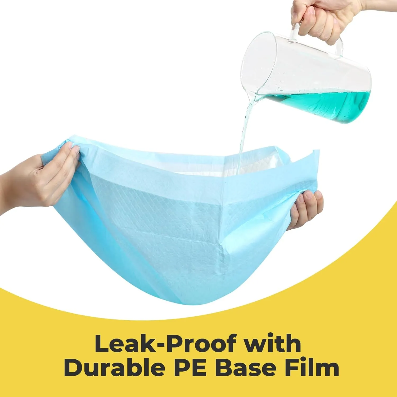 Dog Pee Pads: Super Absorbent & Leak-Proof Puppy Pads - Thicken Disposable Dog Training Pads Potty Pads for Dogs - Pee Pads for Doggie Cats Rabbits Quick Dry 24''x24'' Pack of 40