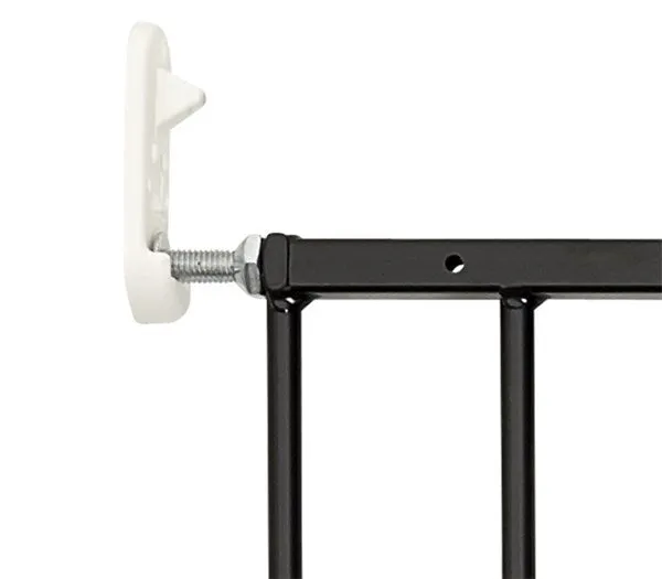 Dogspace Lucky extending pet gate, Black