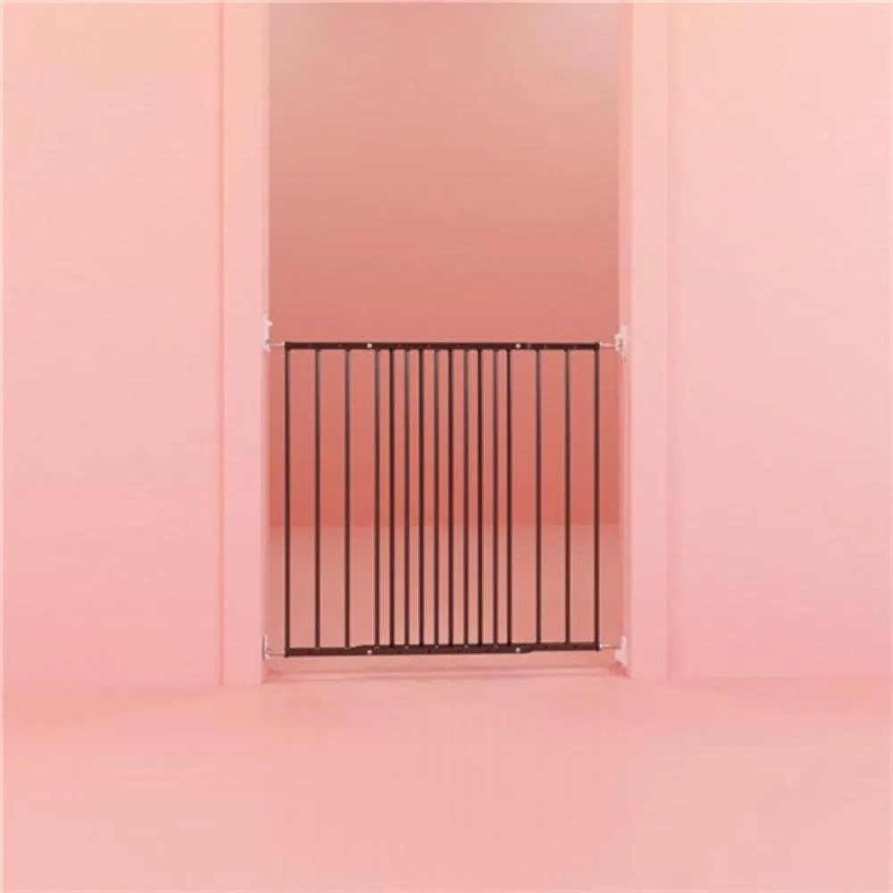 Dogspace Lucky extending pet gate, Black