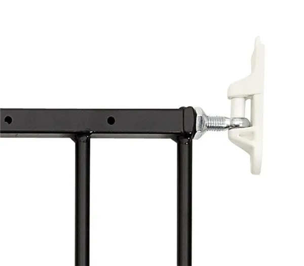 Dogspace Lucky extending pet gate, Black