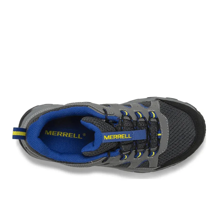 Merrell Kid's Oakcreek Low Lace Waterproof Charcoal