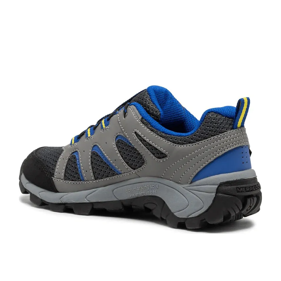 Merrell Kid's Oakcreek Low Lace Waterproof Charcoal
