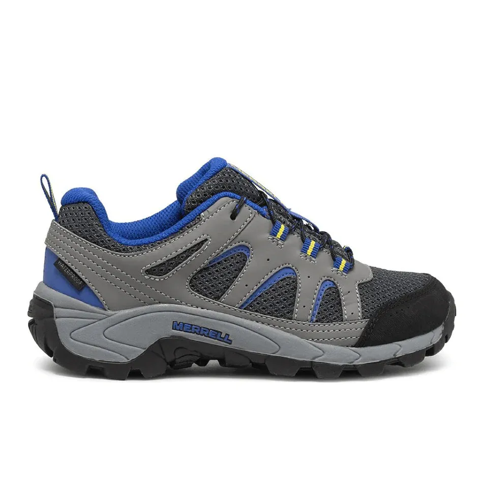 Merrell Kid's Oakcreek Low Lace Waterproof Charcoal