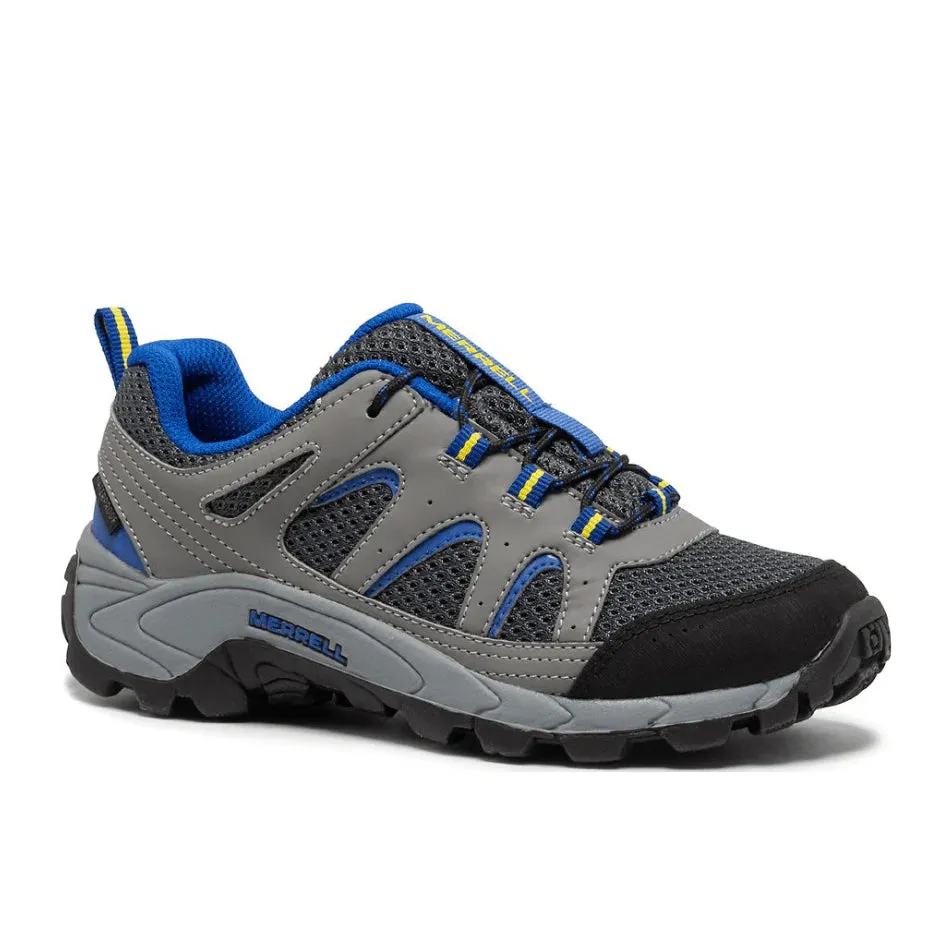 Merrell Kid's Oakcreek Low Lace Waterproof Charcoal