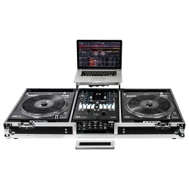 Odyssey FZGSRANE1272W Low Profile Rane Twelve and Rane Seventy/Seventy-Two Coffin Flight Case w/Glide Platform