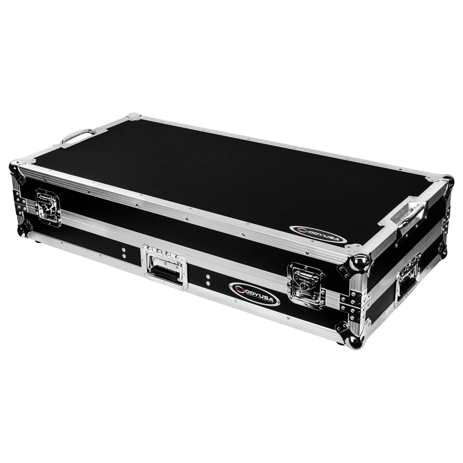 Odyssey FZGSRANE1272W Low Profile Rane Twelve and Rane Seventy/Seventy-Two Coffin Flight Case w/Glide Platform