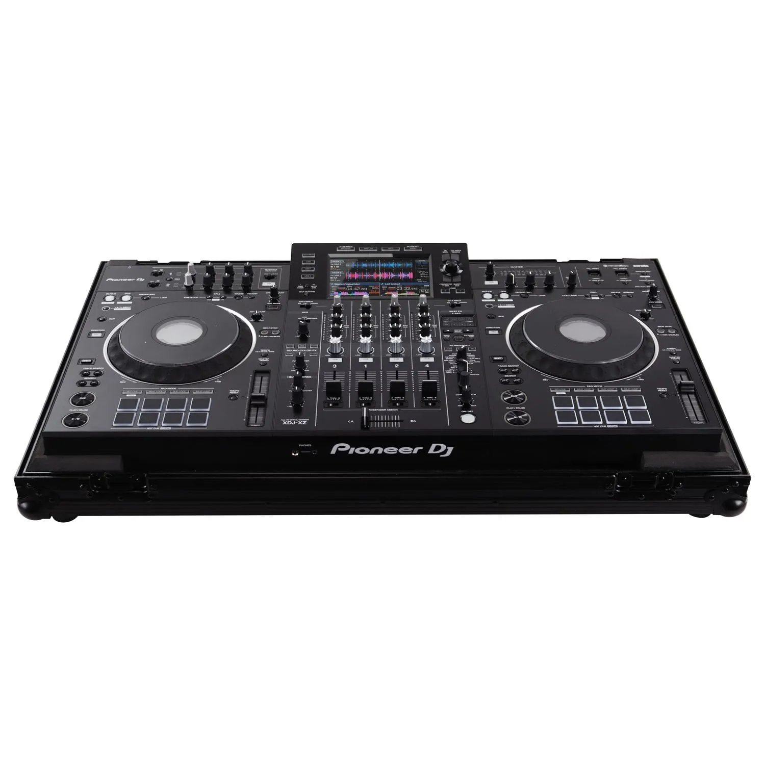 Odyssey FZPIXDJXZWBL Pioneer XDJ-XZ Black Label Low Profile Case w/Wheels