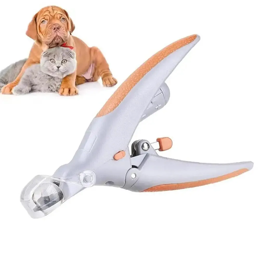 Pet Nail Clippers With Led Luminous Light Professional Pet Claw Grooming Scissors For Dogs Cats Small Animals Paw Nail Trim M0p3