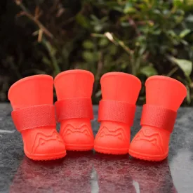 Pet waterproof shoes medium and large high-tube dog shoes - GlamzLife