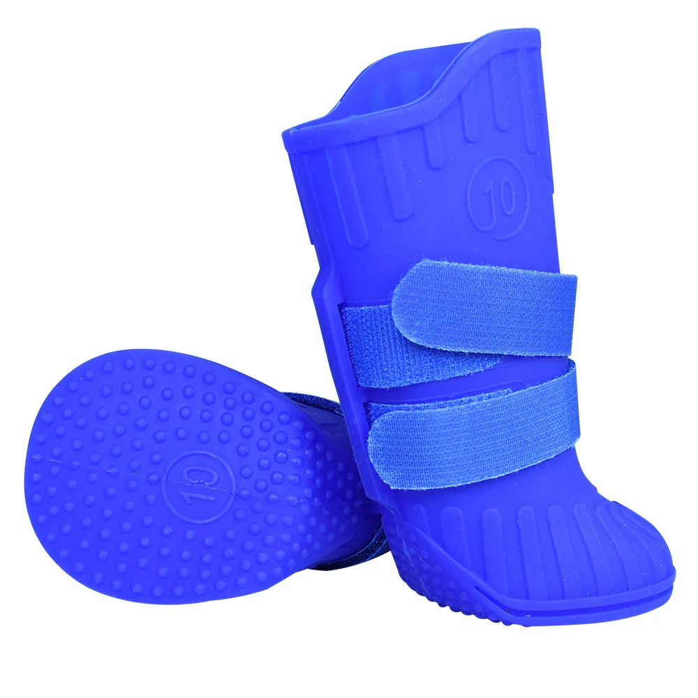 Pet waterproof shoes medium and large high-tube dog shoes - GlamzLife