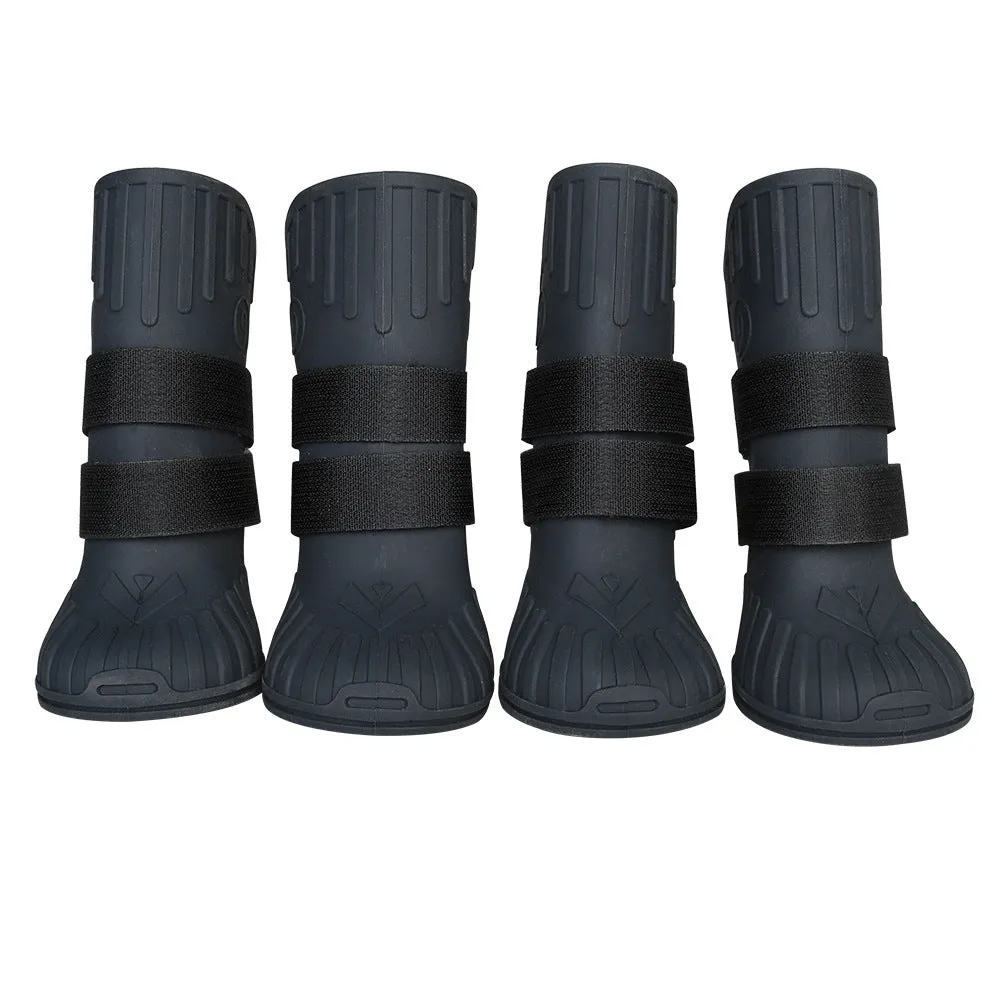 Pet waterproof shoes medium and large high-tube dog shoes - GlamzLife