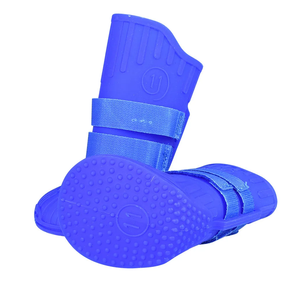 Pet waterproof shoes medium and large high-tube dog shoes - GlamzLife