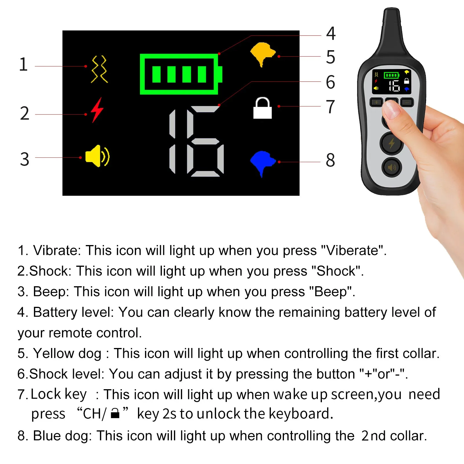 T11 Dog Training Collar