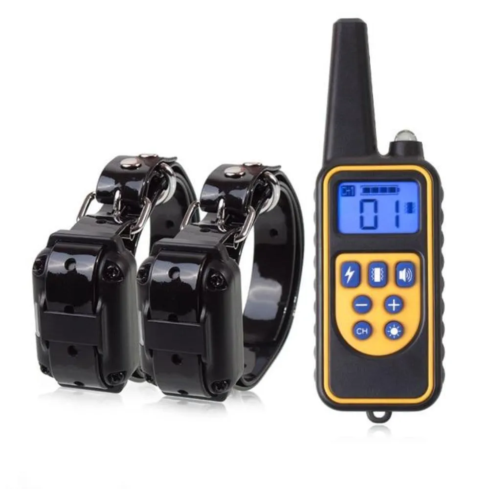 Ziggy Long Range Electric Dog Training Collar With Beep, Vibrate and No Harm Shock
